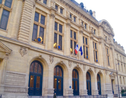 The Sorbonne in the Latin Quarter Paris