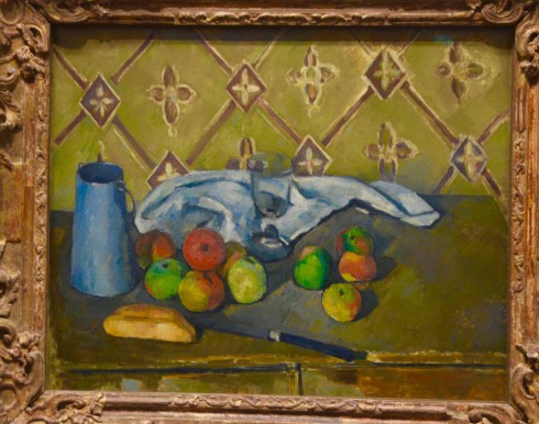 Cezanne - Fruit, Napkin and Jug of Milk - The Orangerie