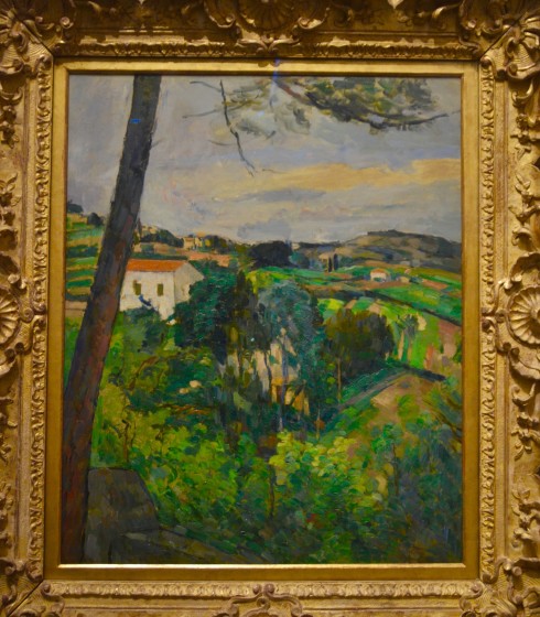 Cezanne - Pine Tree at L'Estaque - The Orangerie