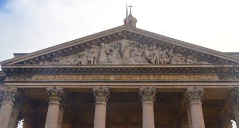 Pantheon Paris Pediment