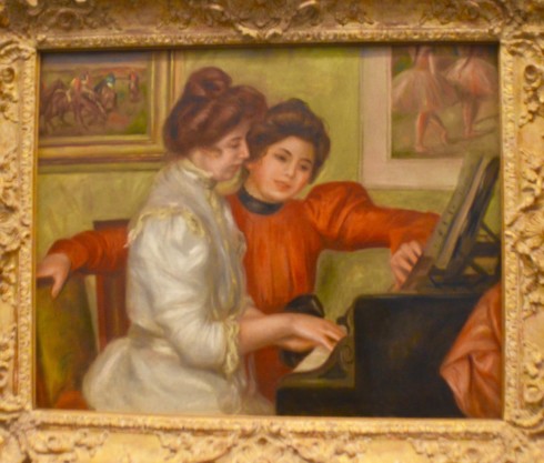 Renoir - Yvonne and Christine Lerolle at the Piano - The Orangerie