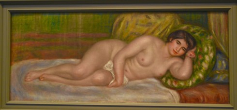 Renoir - Reclining Nude (Gabrielle) - The Orangerie