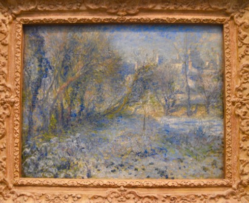 Renoir - Snow Covered Landscape