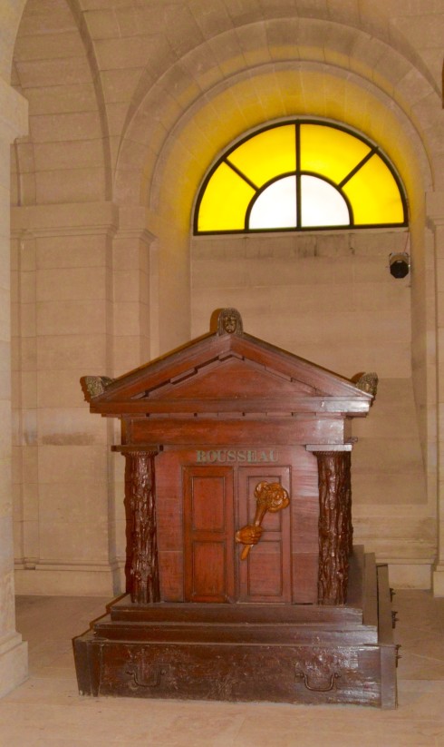 Tomb of Jean-Jacques Rousseau, Pantheon Paris