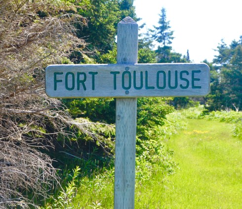 Sign for Fort Toulouse