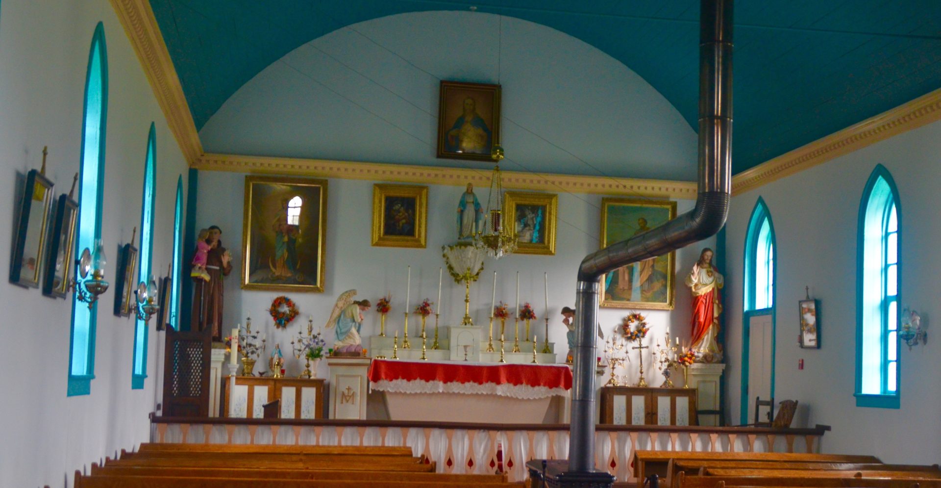 Church Interior - Batoche