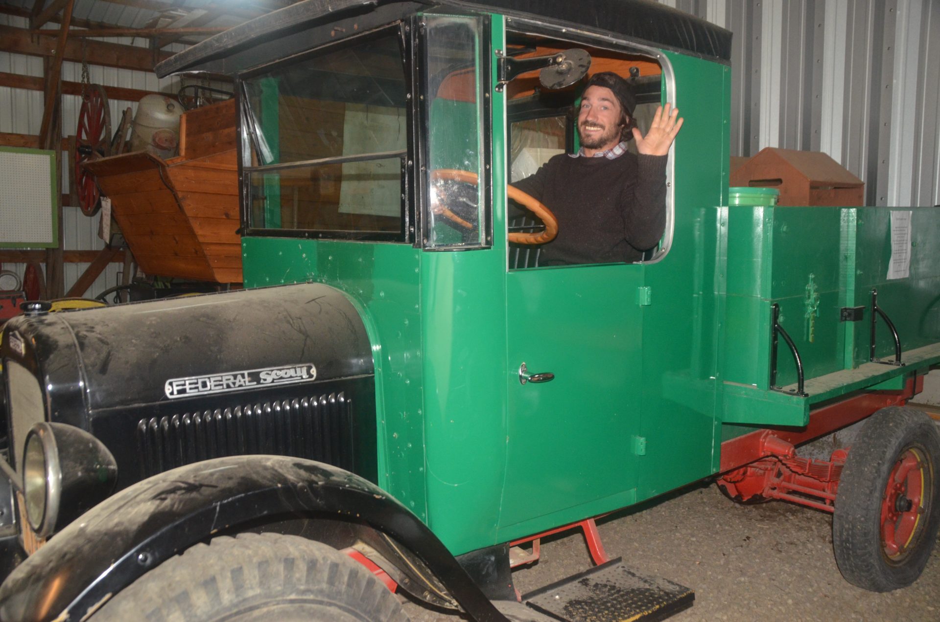 Dale Driving the Frontier