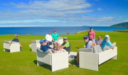 Lounge at Cabot Cliffs