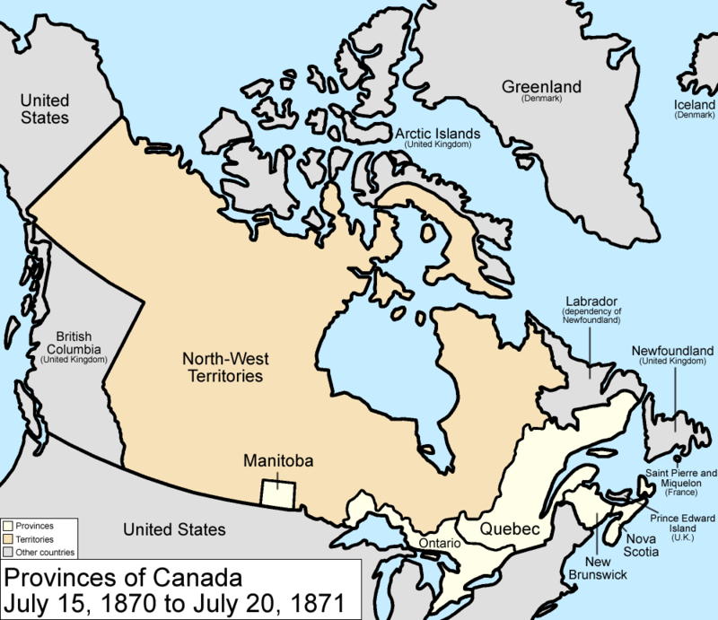 Map of the Northwest Territory