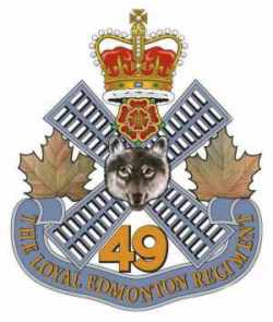 Loyal Edmonton Regimental Badge