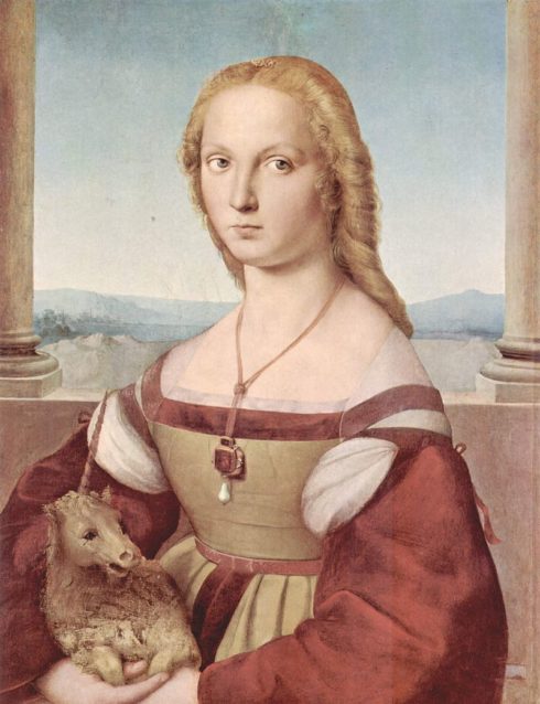 Raphael -Lady with Unicorn