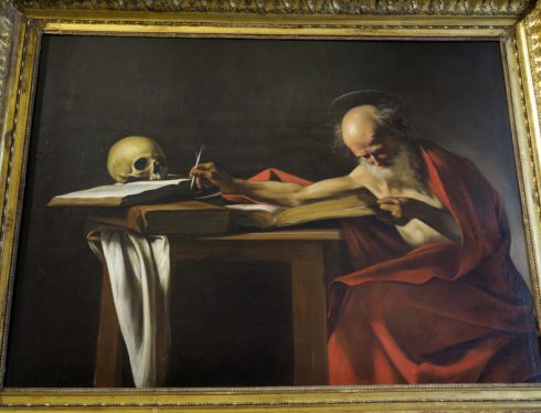 Borghese Gallery - St. Jerome by Caravaggio