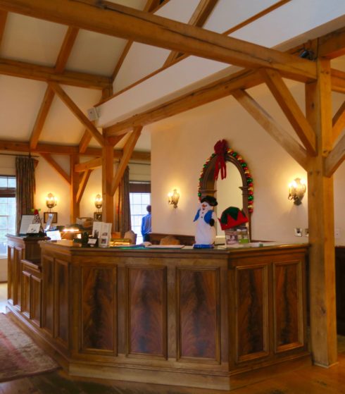 Montchanin Village Inn Front desk