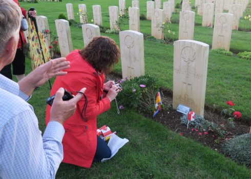 In Cassino Cemetery