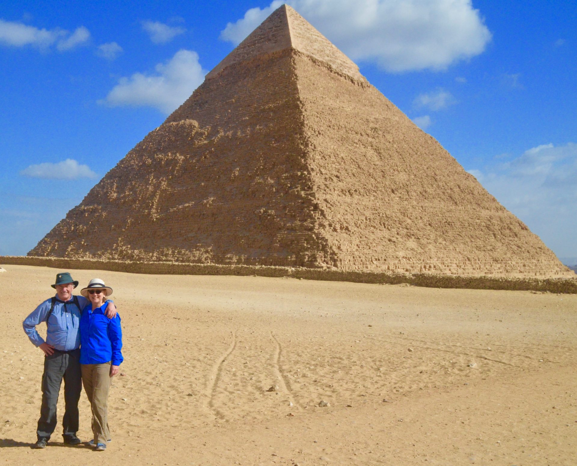 At the Pyramid of Khafre