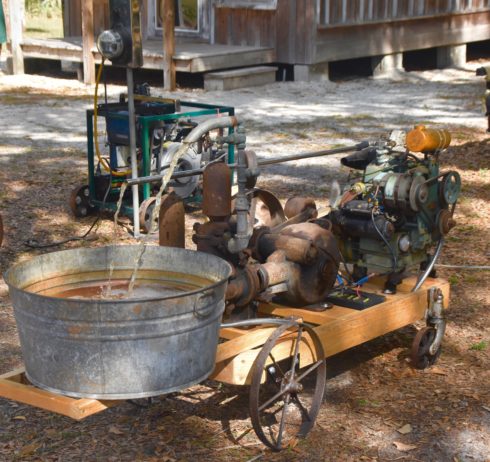 Early Gas Powered Water Pump