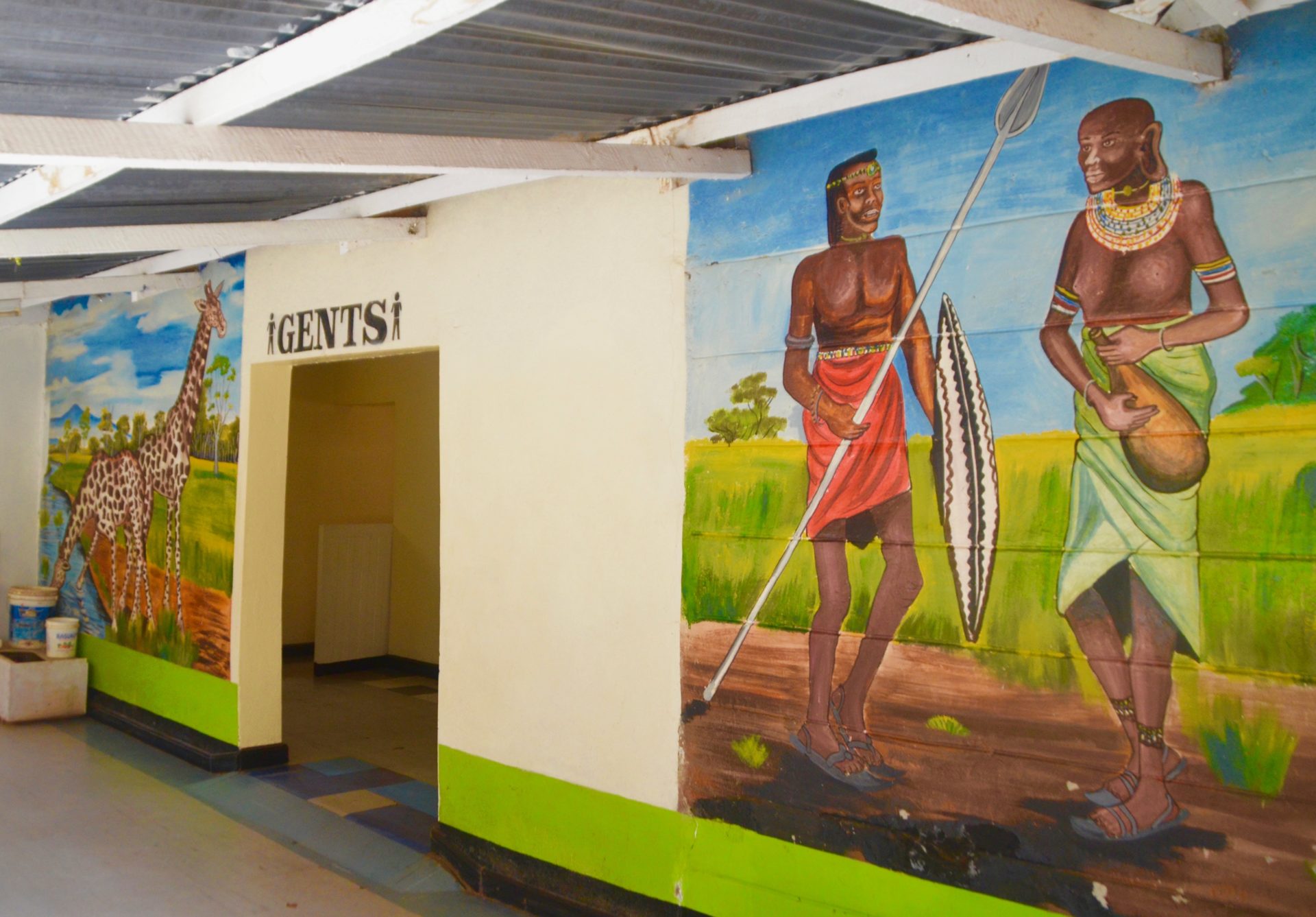 Colourful Restrooms