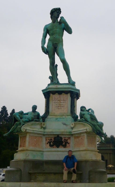 David in Michaelangelo Piazza, Florence