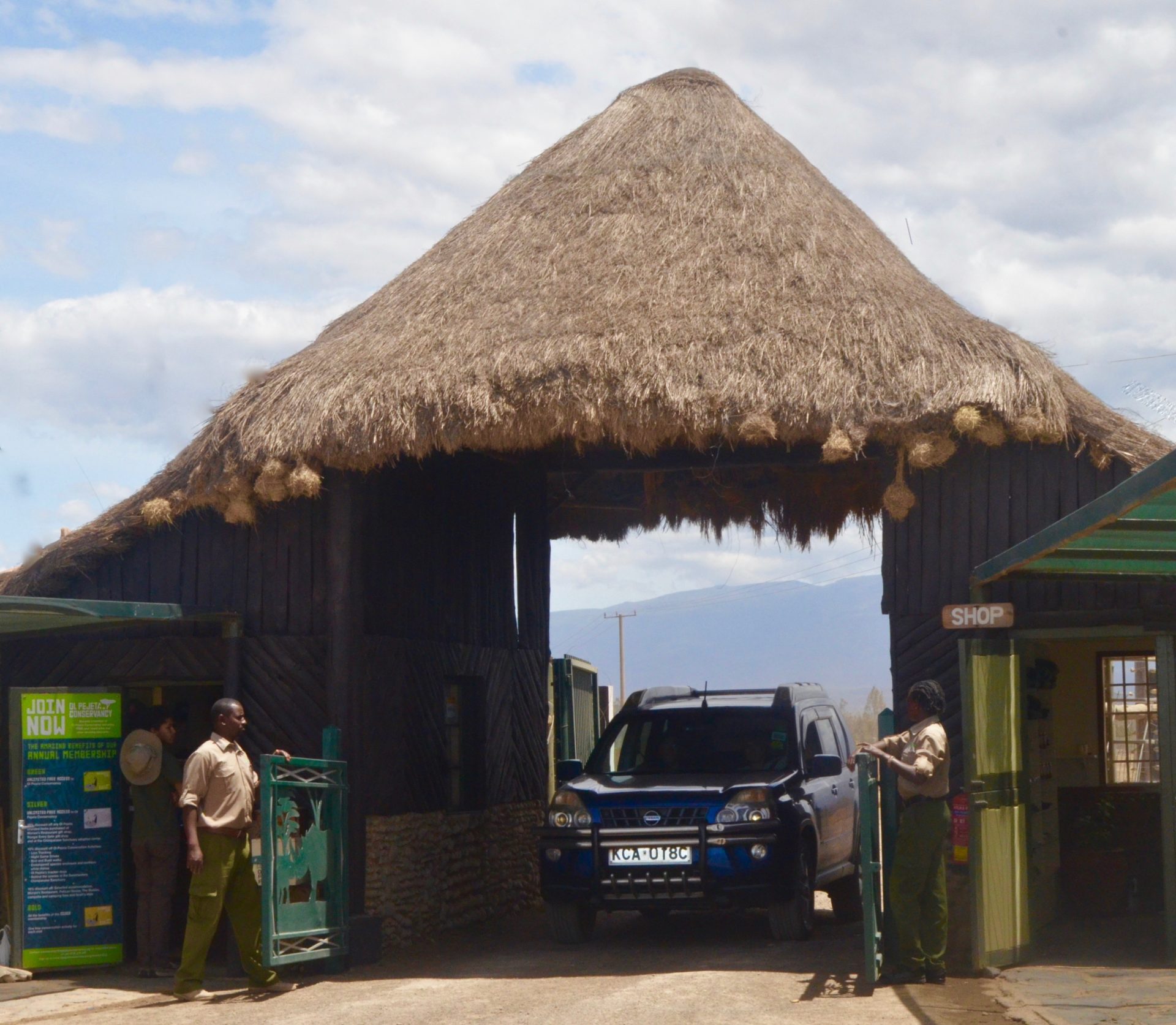 Sweetwaters Tented Camp Entrance