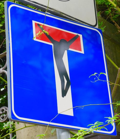 Florentine Road Sign 