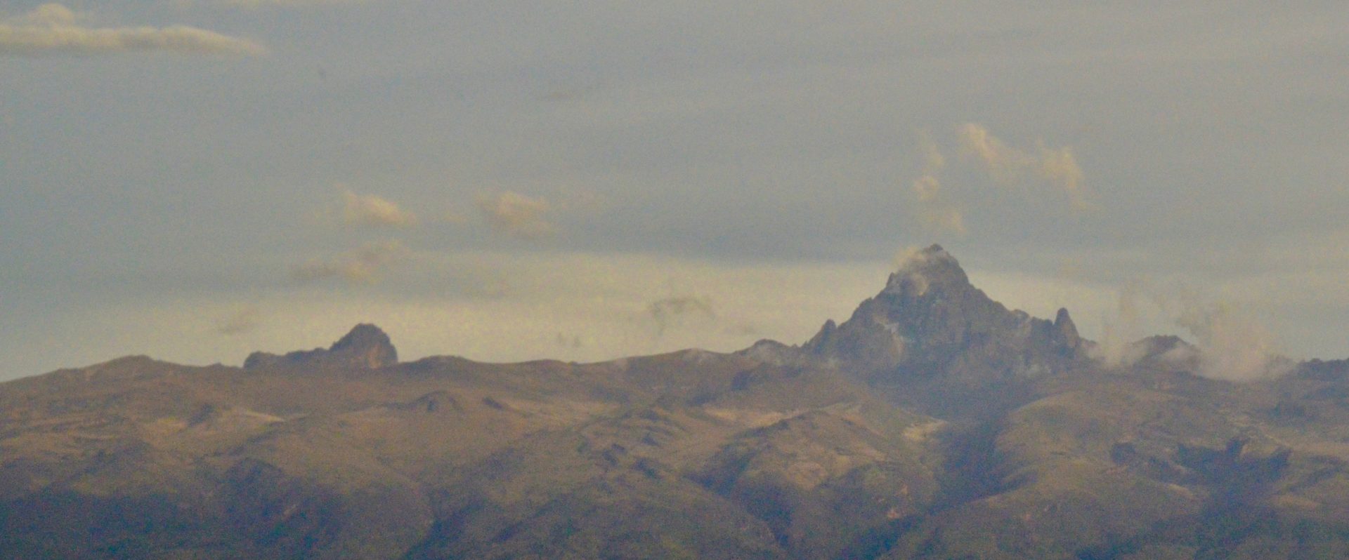 Mount Kenya from Sweetwaters 