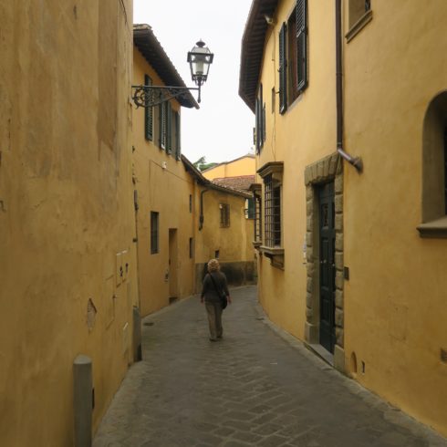 Narrow Lane Across the Arno, Florence