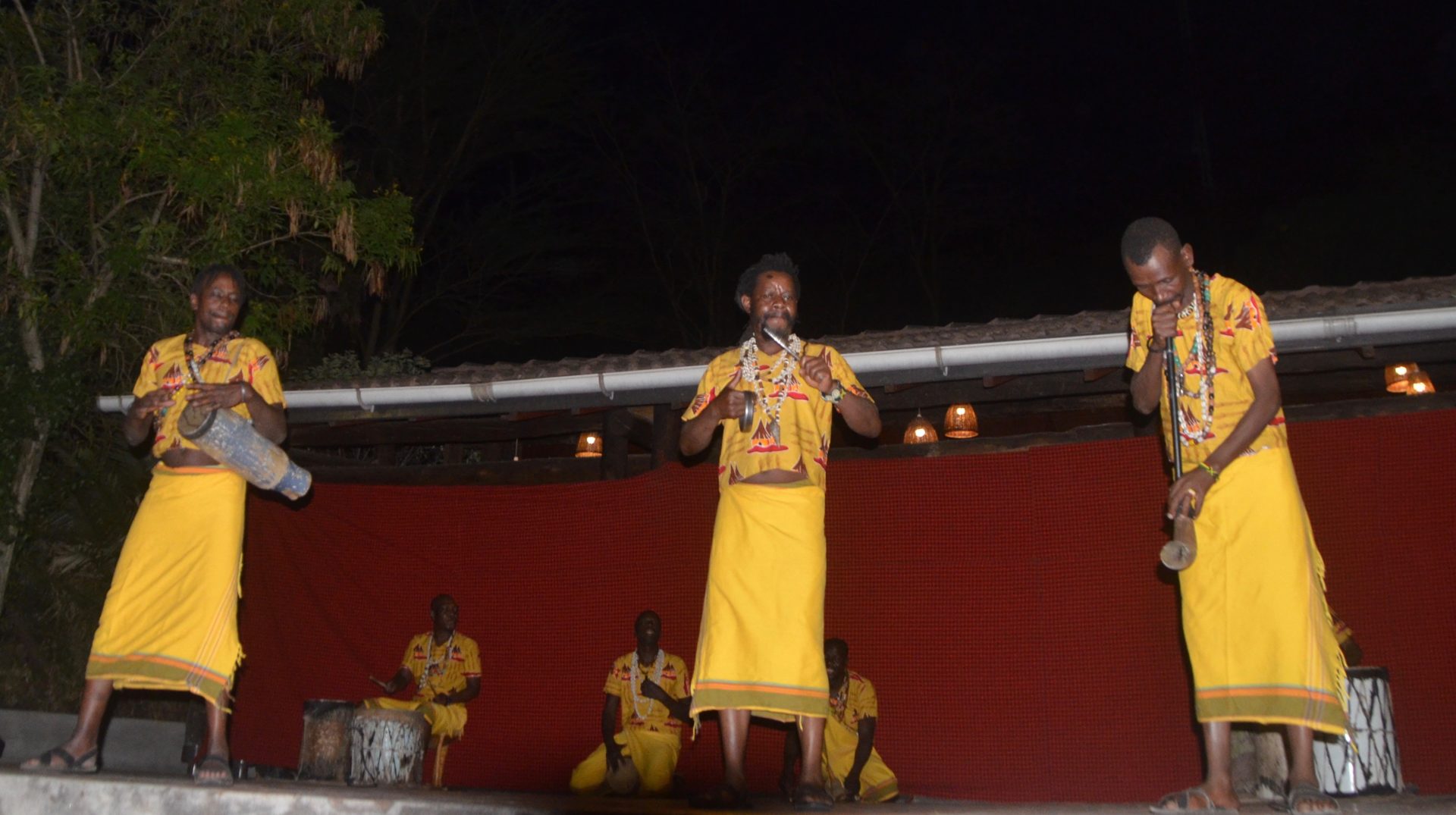 African Men Dancers