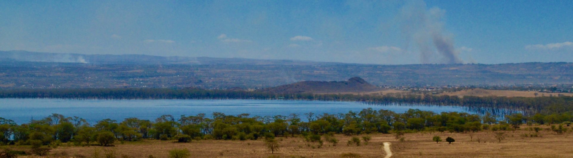 Lake Nahuru from Lion Hill Lodge