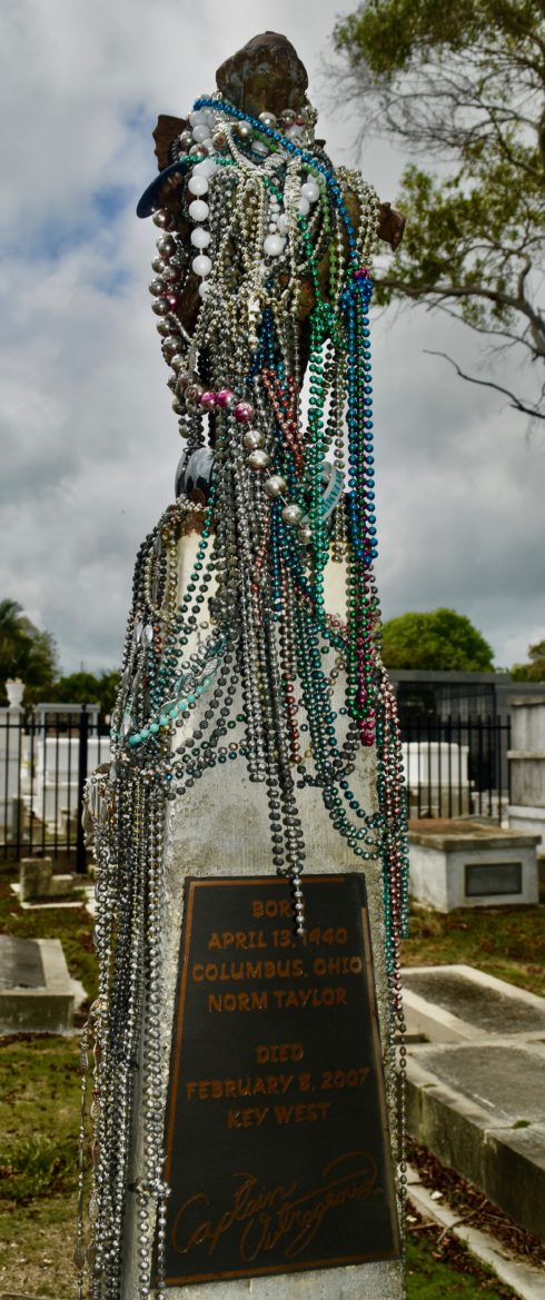 Norm Taylor, aka Captain Outrageous, Key West Cemetery