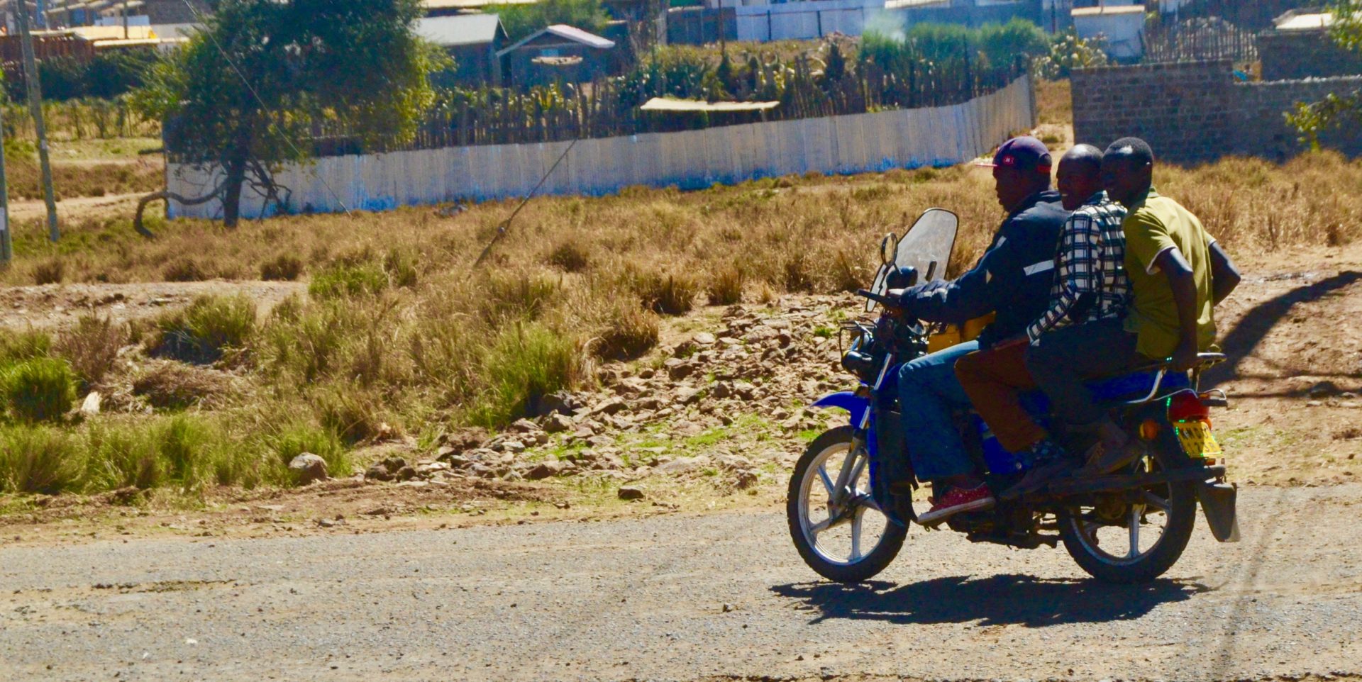 Three Guys on a Bike