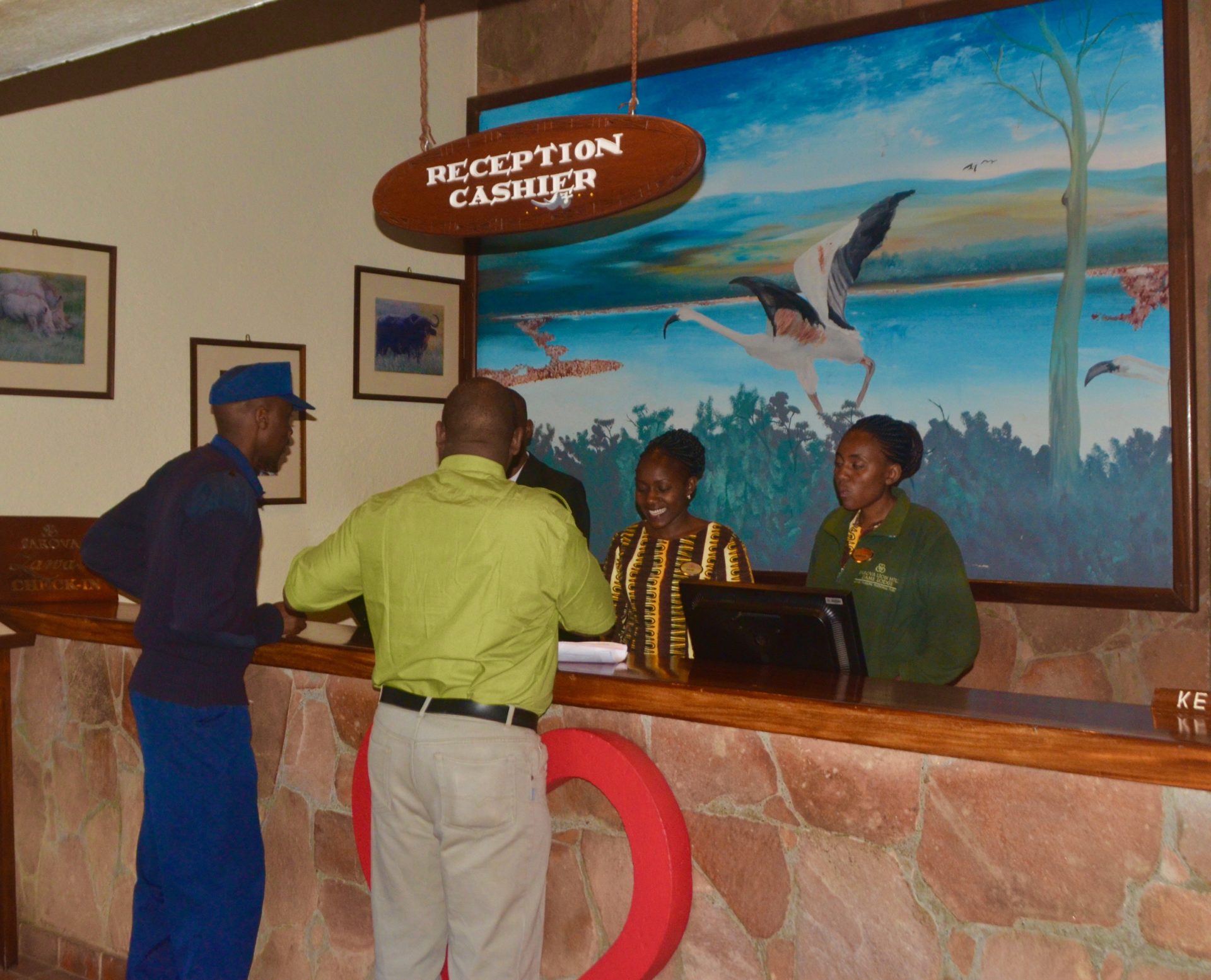 Sarova Reception Desk