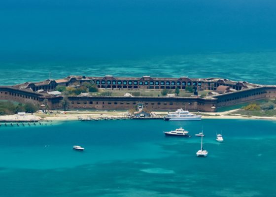 Fort Jefferson from the Air, Dry Tortugas