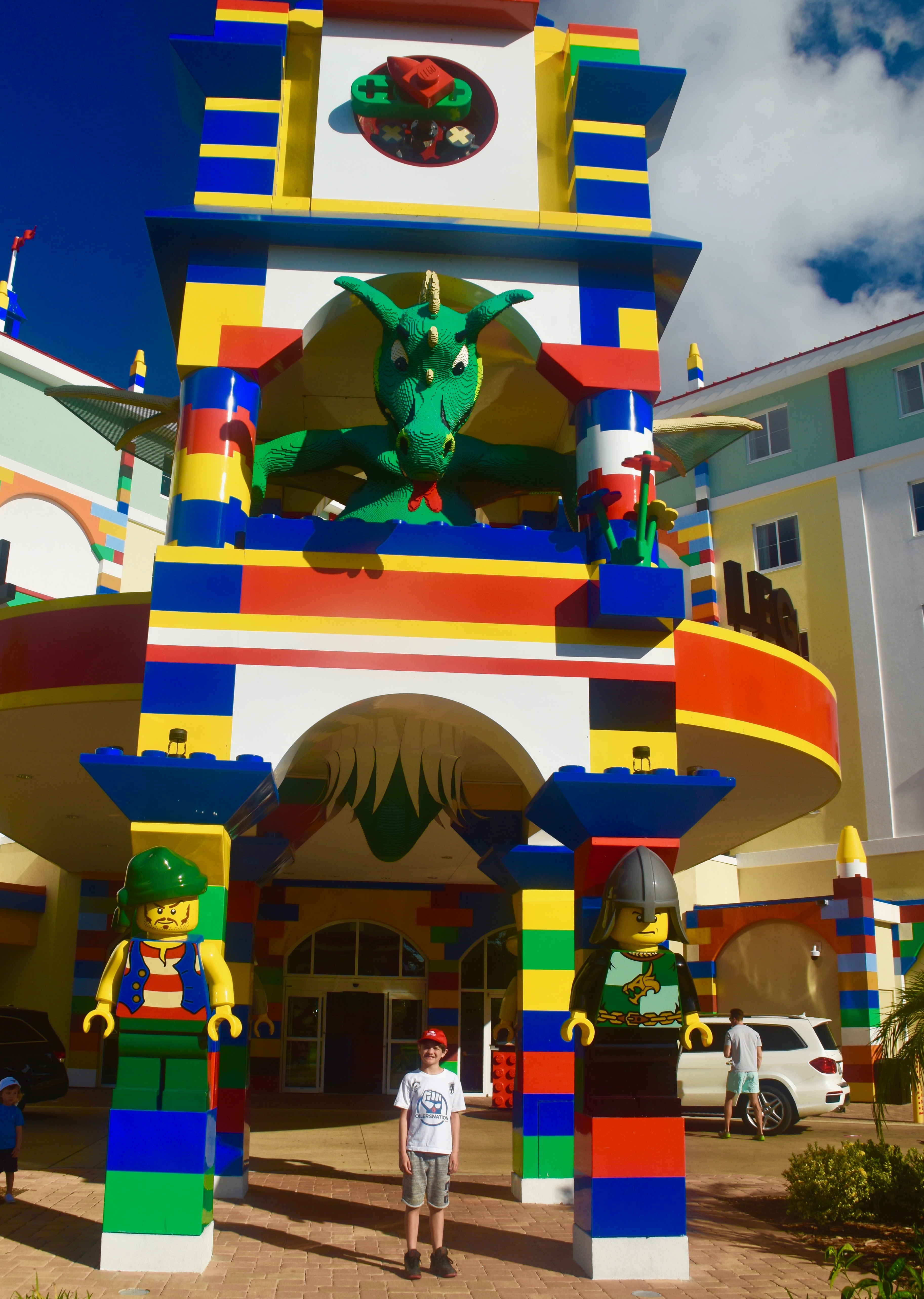 AJ at Legoland Hotel