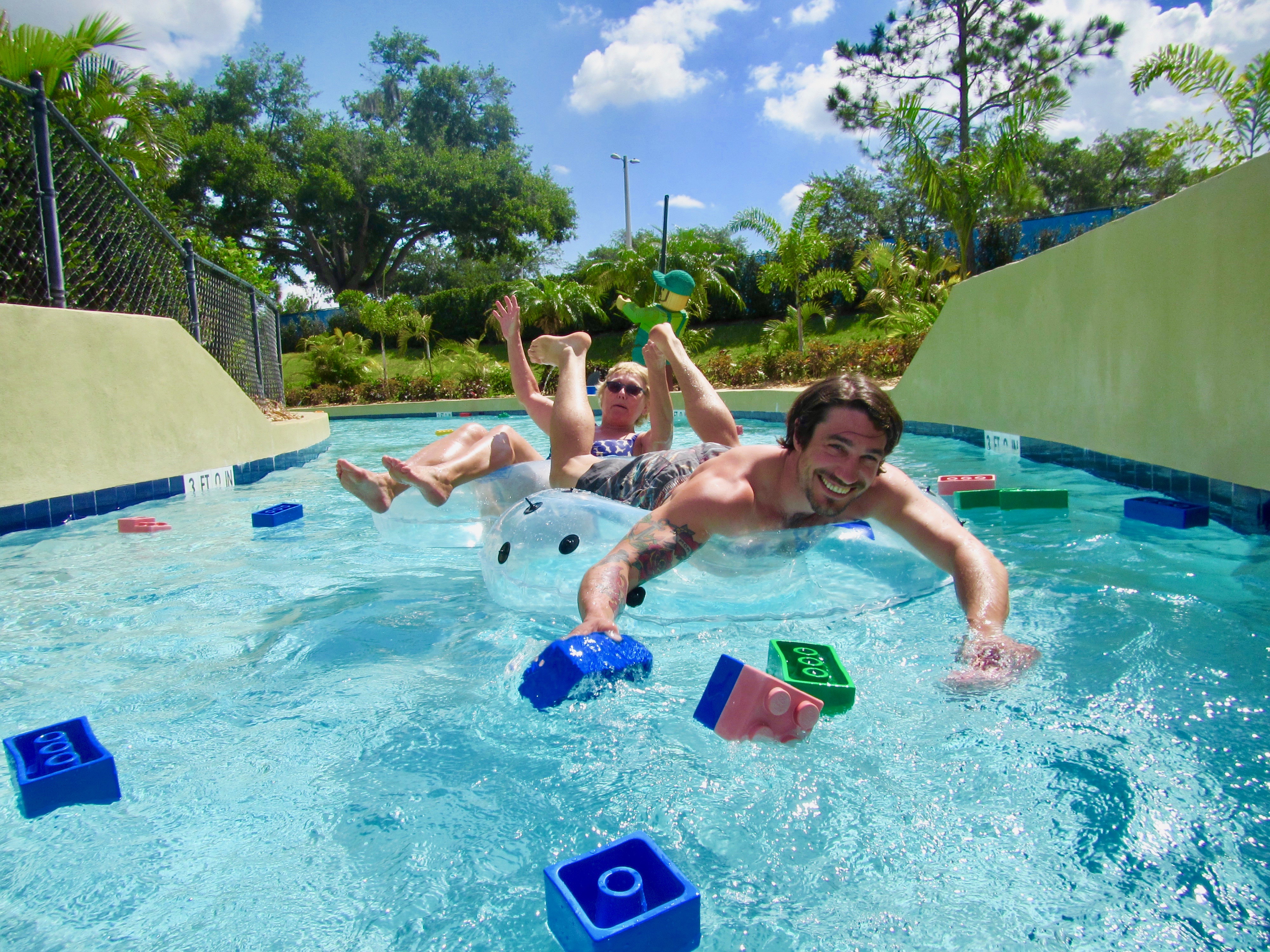 Dale & Alison on the Lazy River