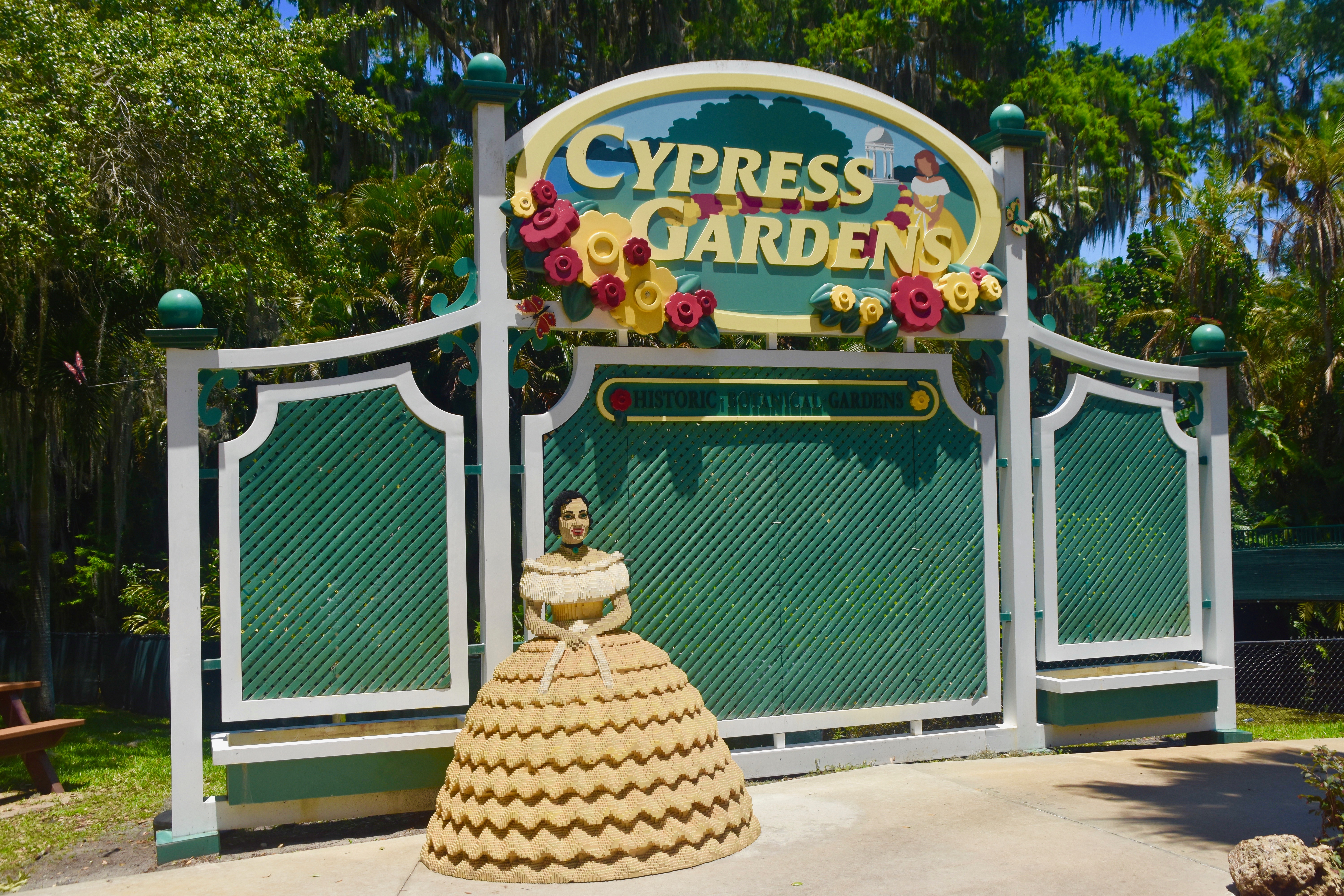 Entrance to Cypress Gardens