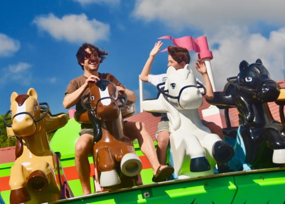 On Mia's Riding Adventure, Legoland Florida