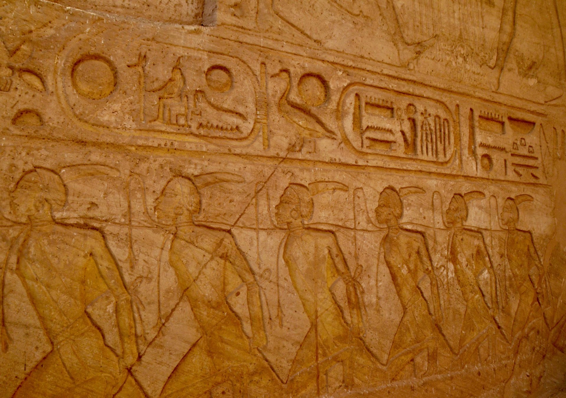 African Prisoners, Abu Simbel