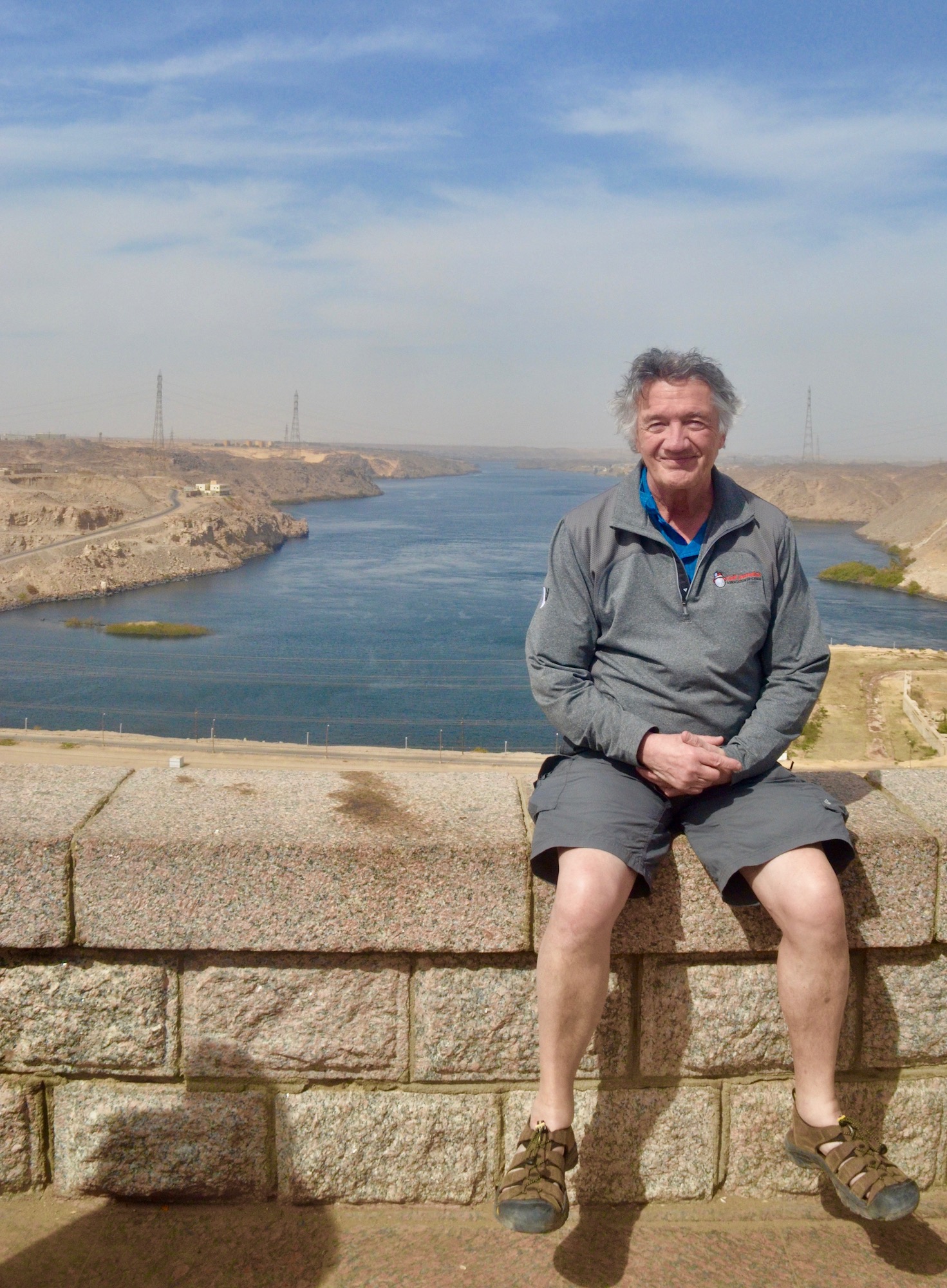 At the Aswan High Dam