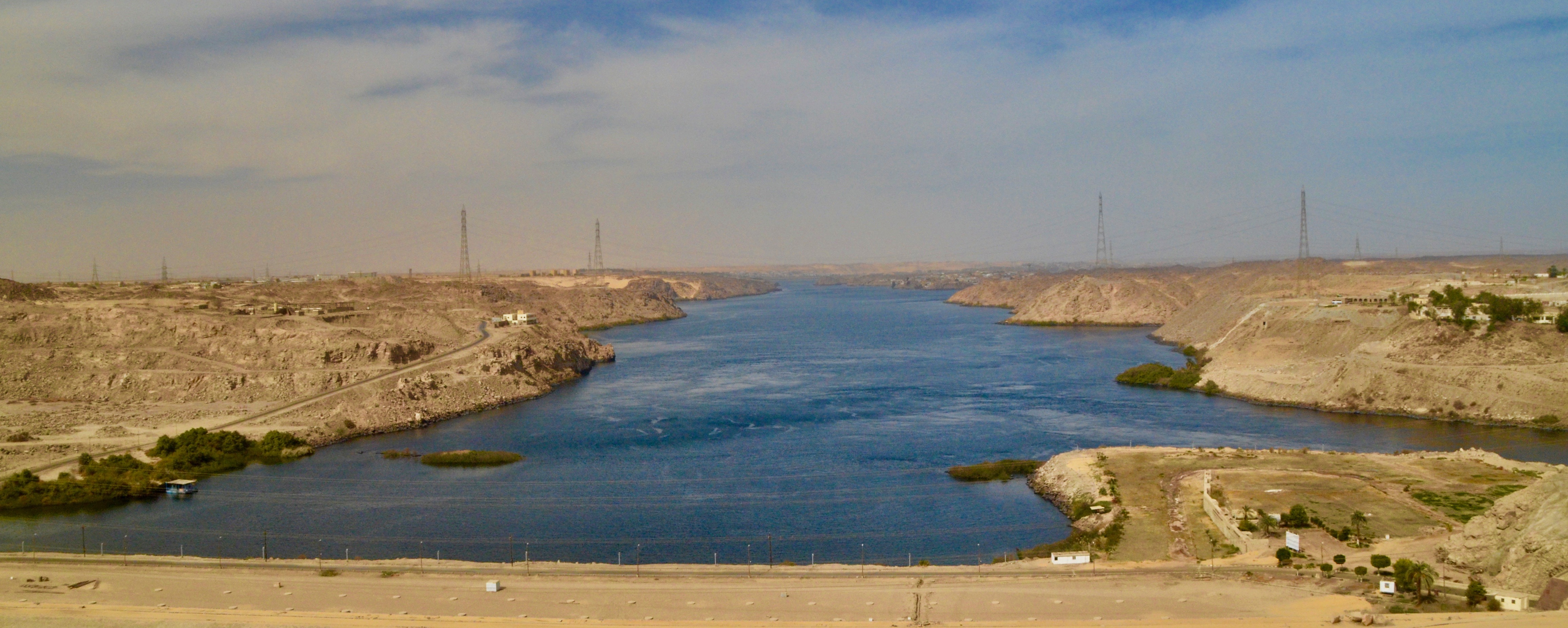 Below the High Dam, Aswan