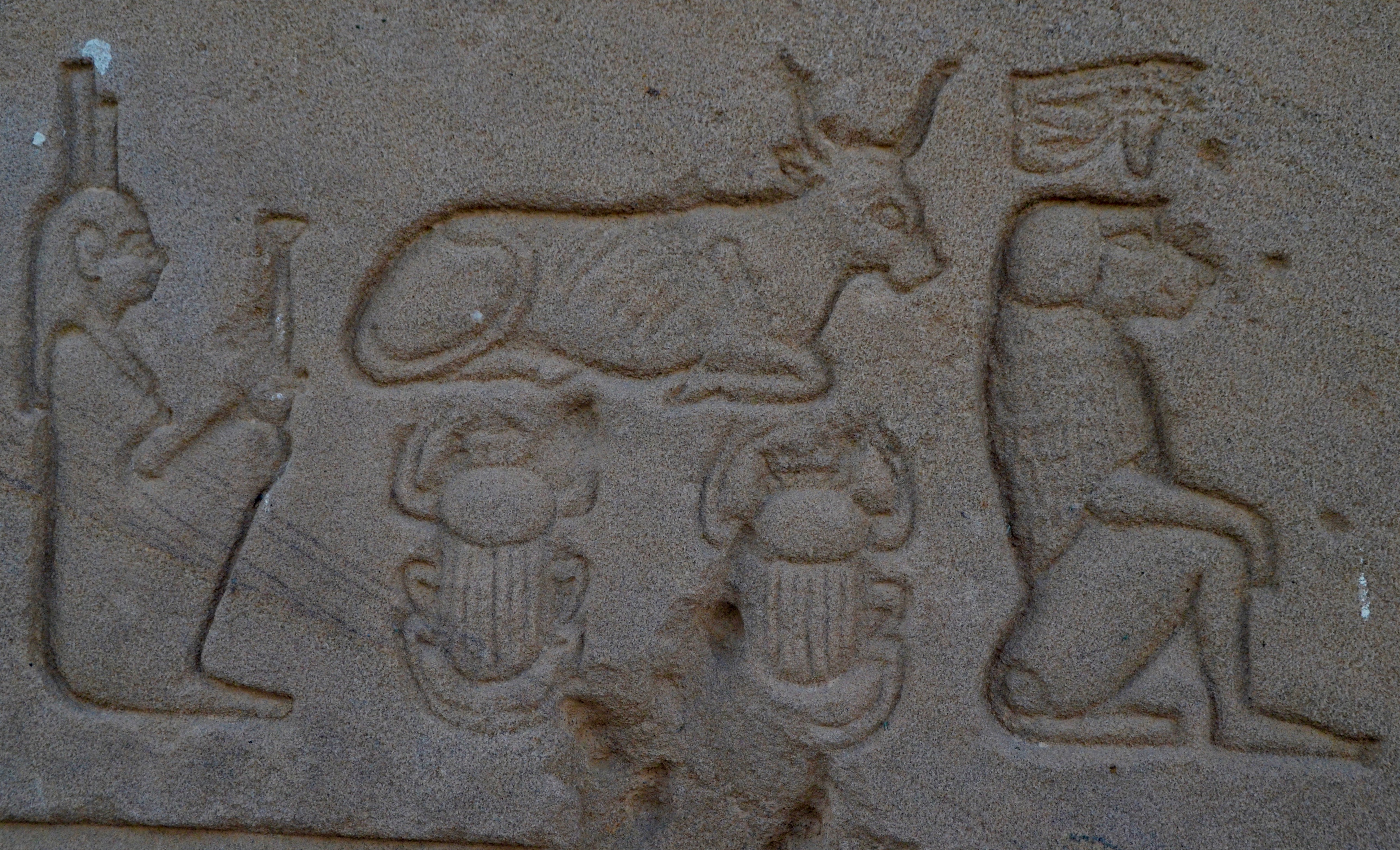 Hieroglyphics, Temple of Isis
