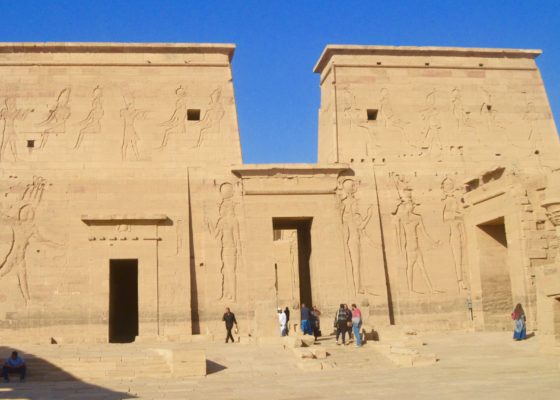 Philae Temples - Entrance to the Temple of Isis