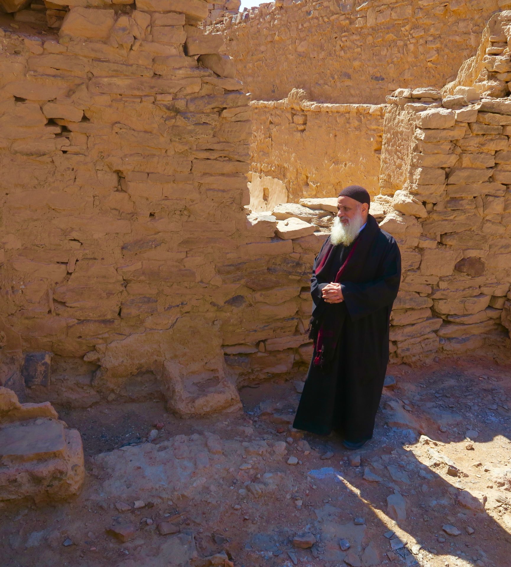 Coptic Monk, Saint Simeon Monastery