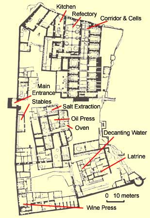 Plan of St. Simeon Monastery