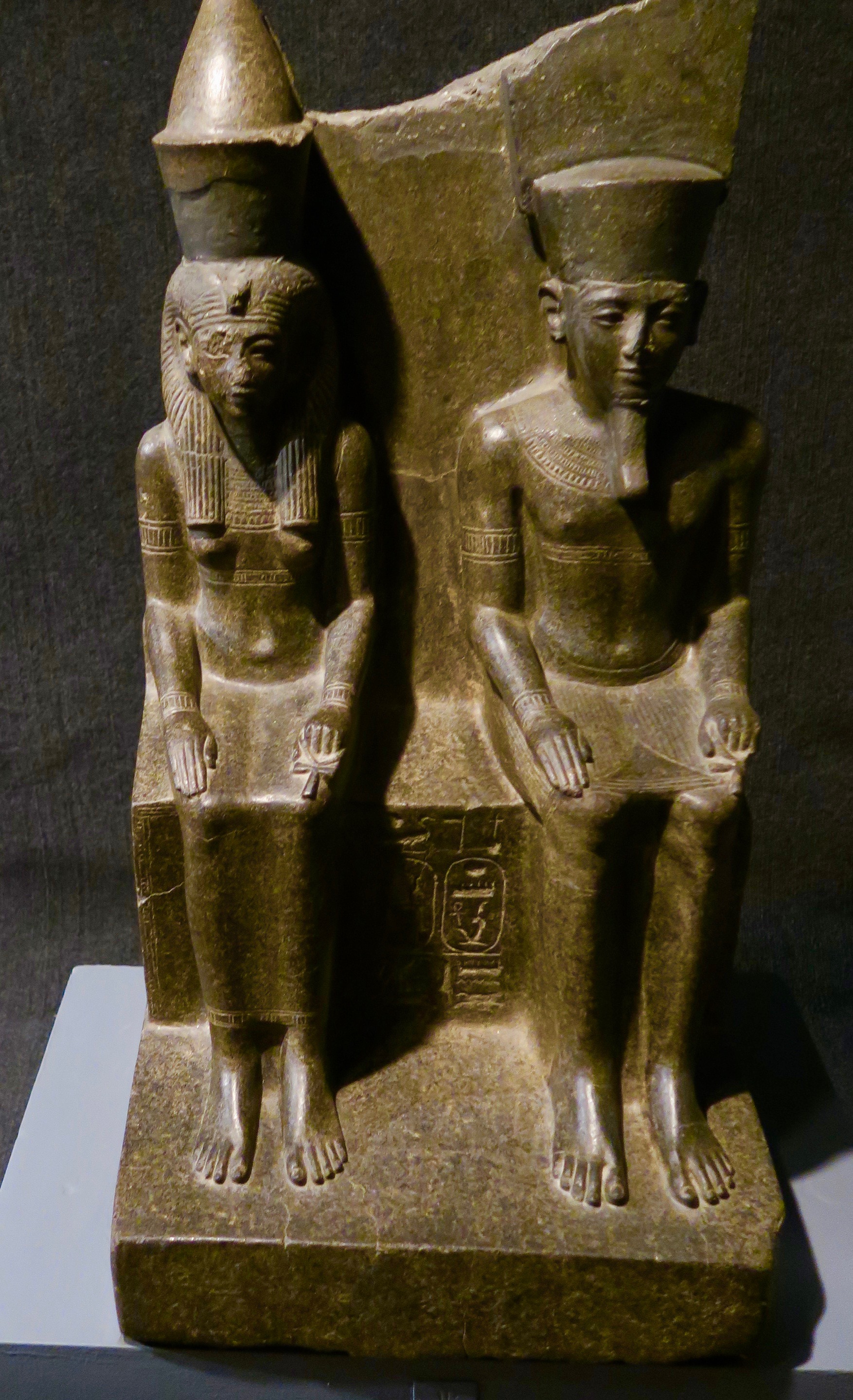 Amun & His Wife Mut, Luxor Museum