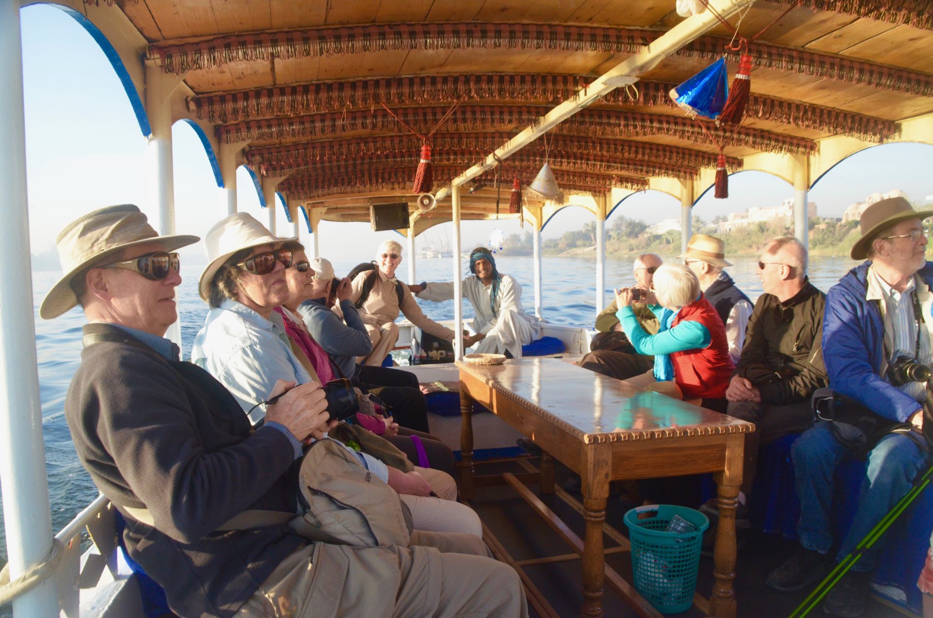 Crossing the Nile to the Valley of the Kings