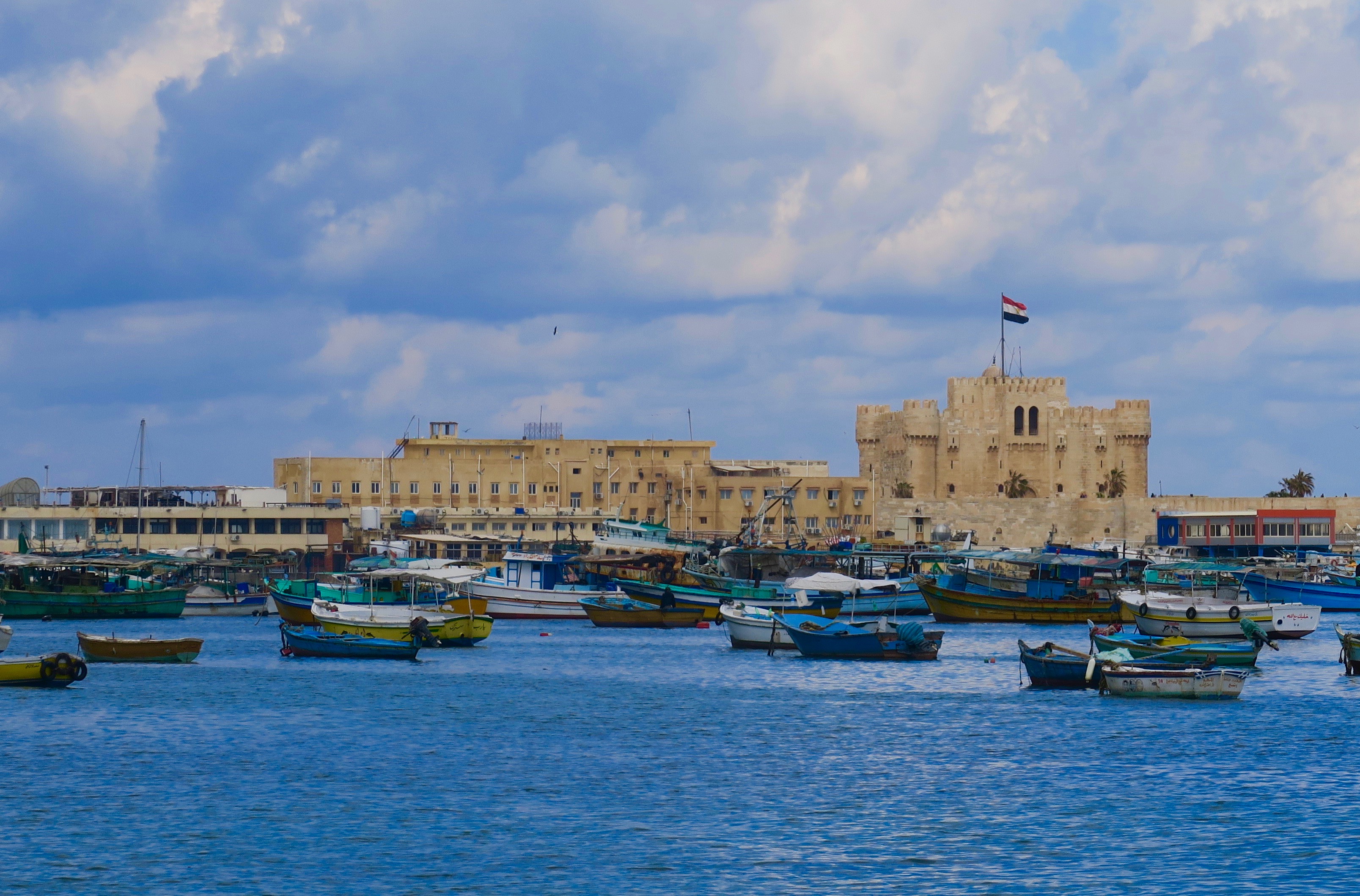 Fishing Boats and Citadel, Alexandria