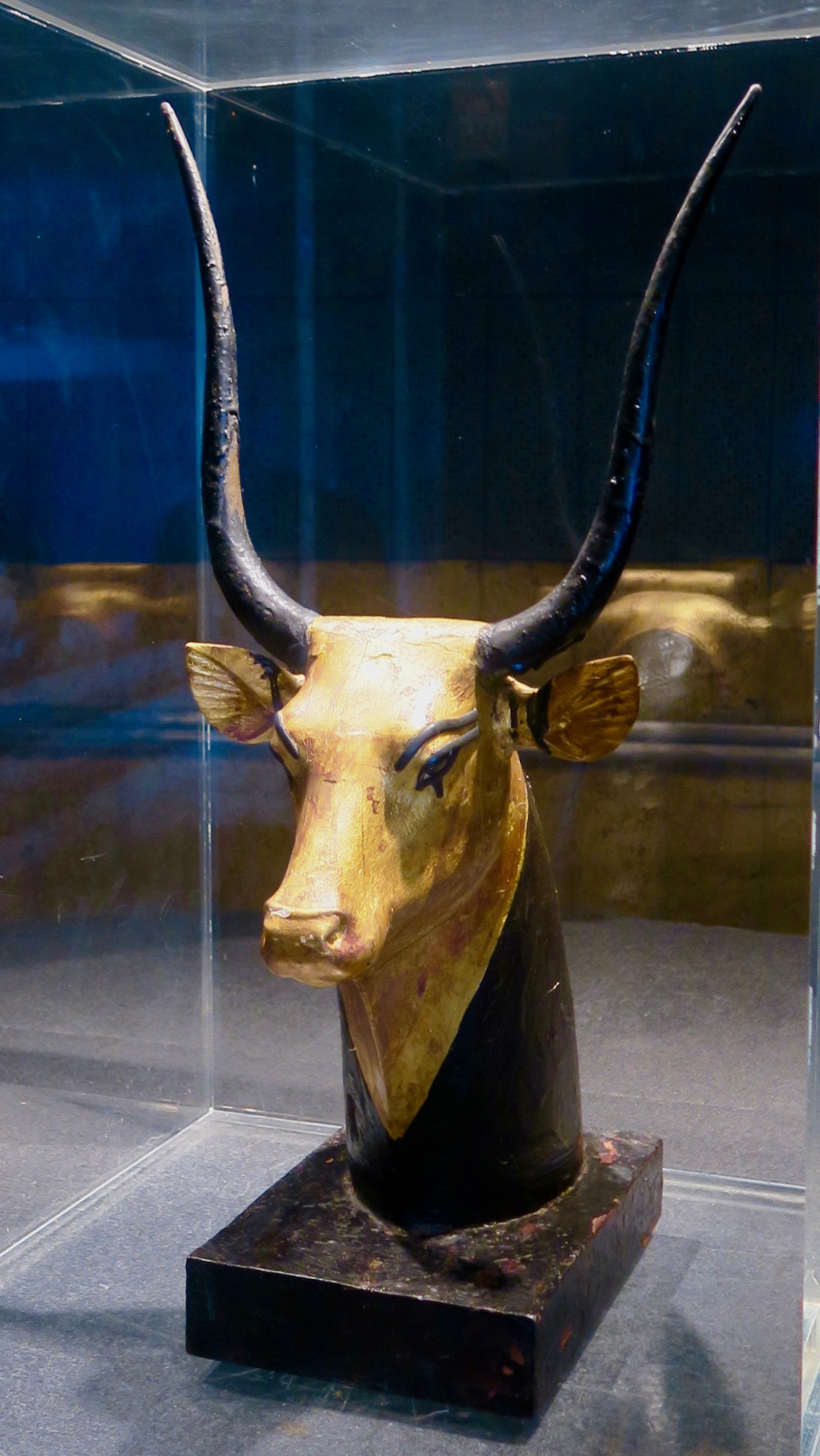 Head of Hathor from Tut's Tomb