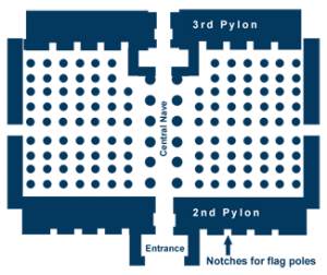 Hypostyle Floor Plan Karnak 