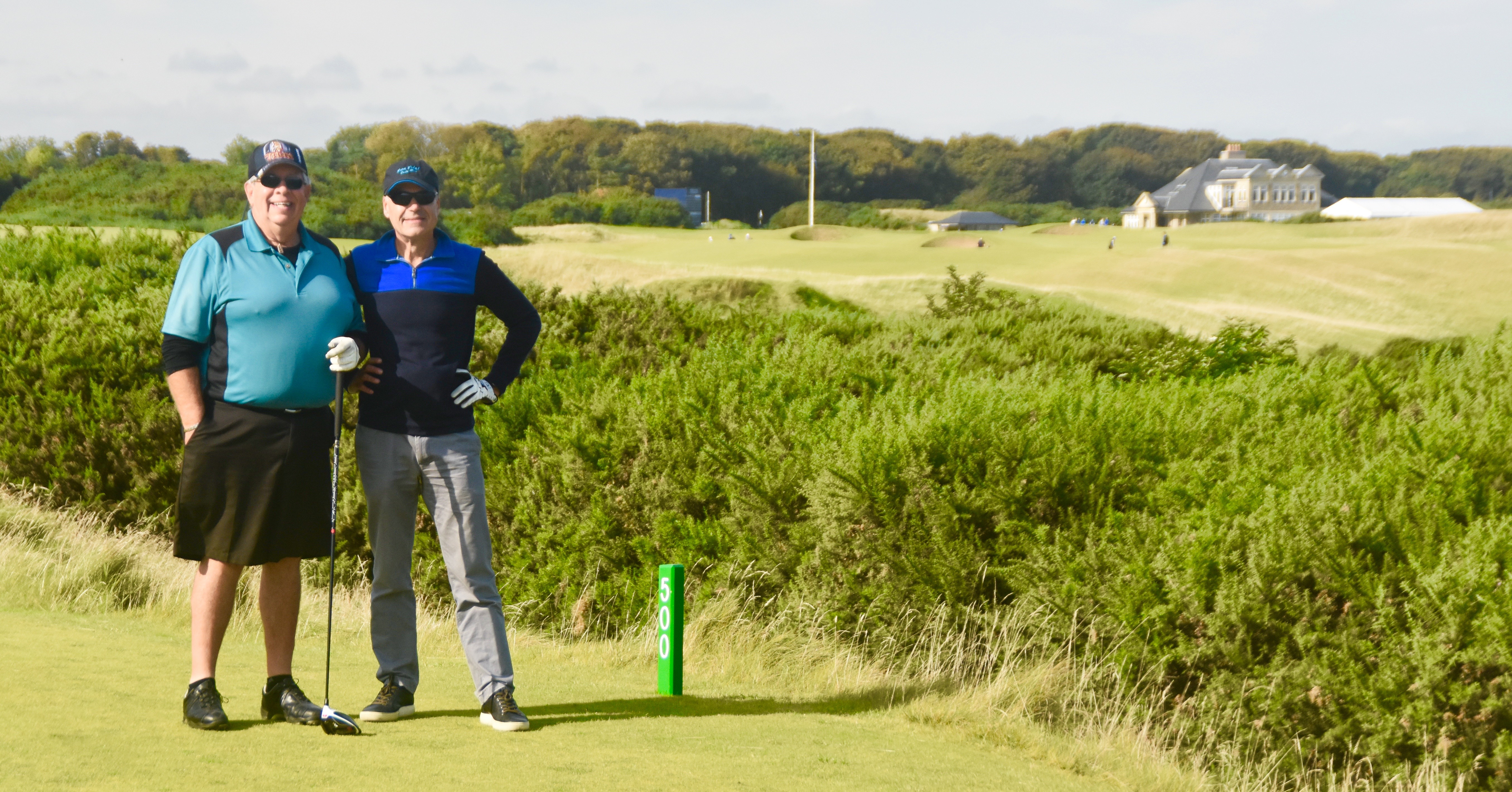 Chuck & Don on #9 Tee