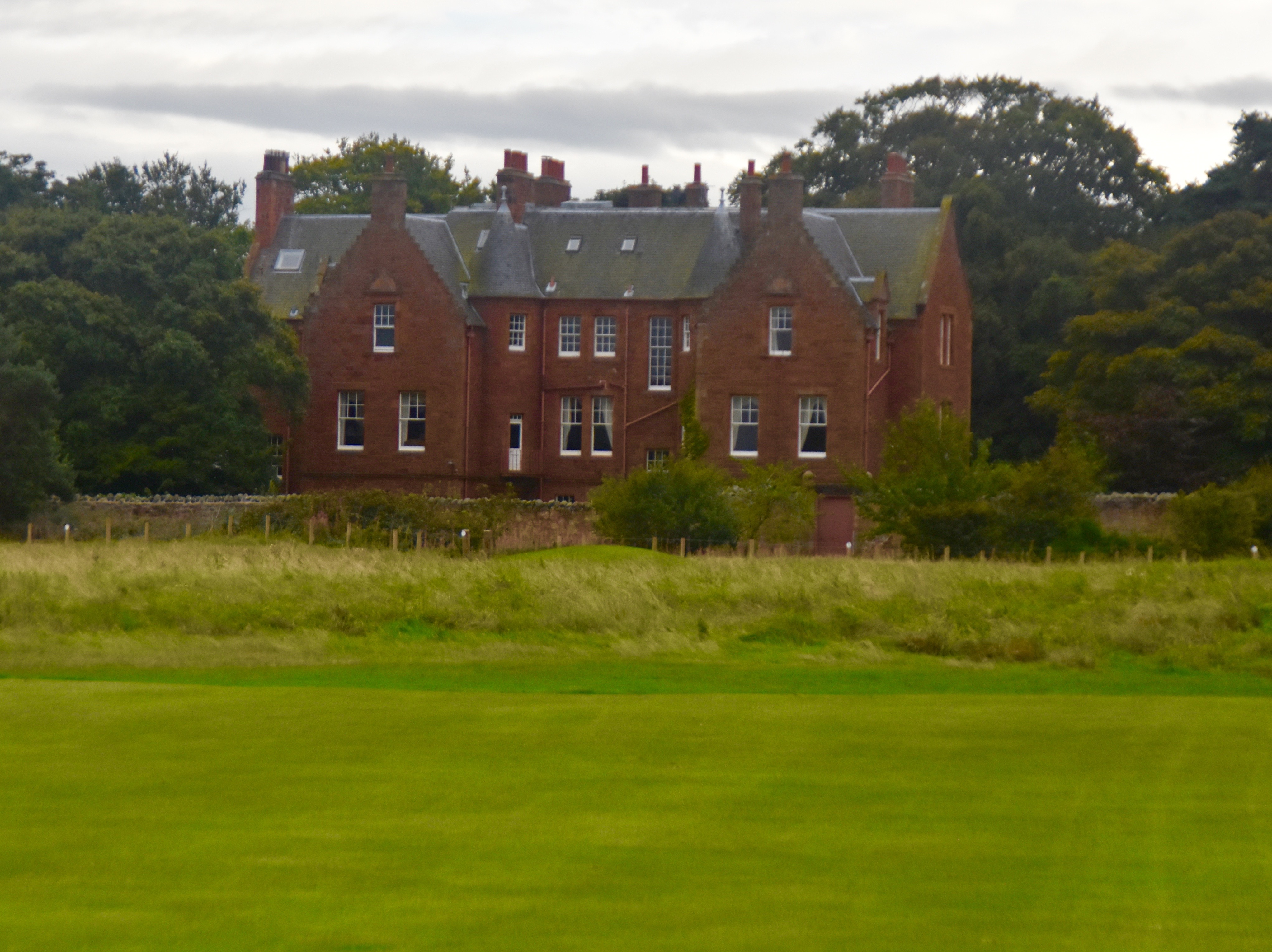 House on the course